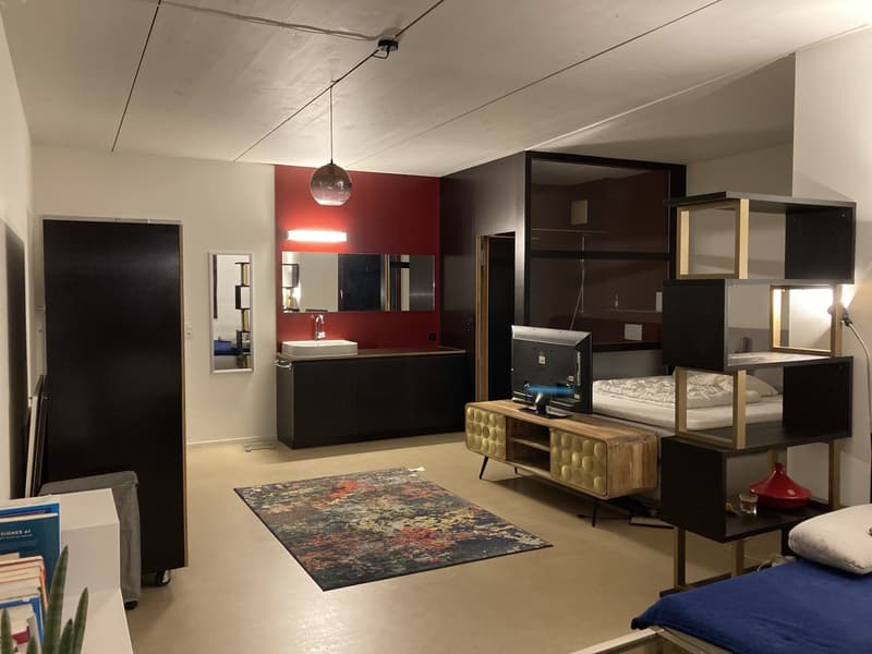 Ampia camera in condivisione con bagno privato in appartamento in cluster moderno in affitto dal 1° agosto (8)