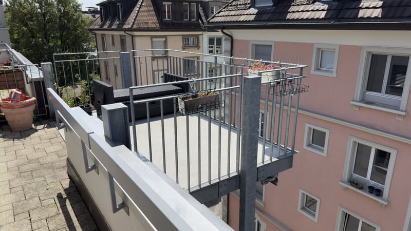 Furnished 2 rooms Apartment with Large Terrace  10-Minute Walk to Zurich Main Station  Zurich (Kreis 4)  September 2026 (13)