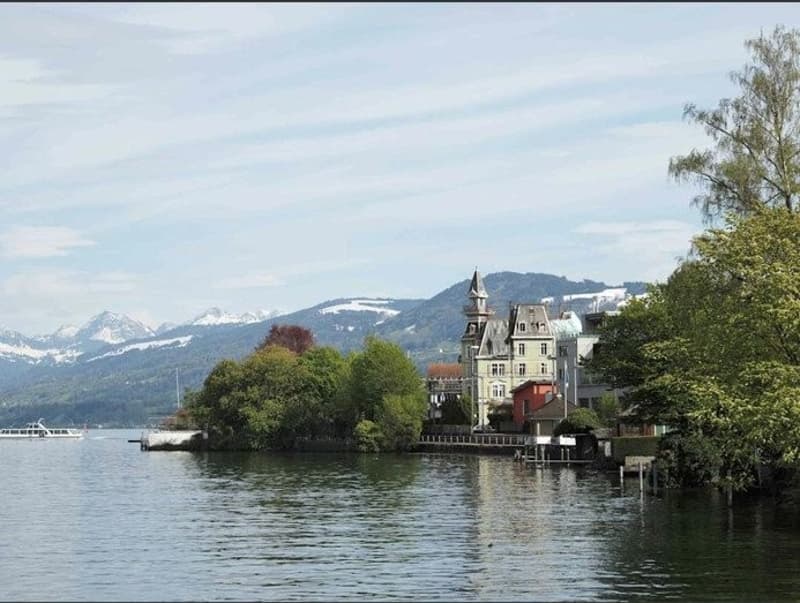 Charmante 2.5 Zimmer- Altbauwohnung mit traumhaftem Rundumblick auf den Zürichsee (8)