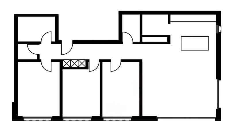 4.5-Zimmer Gartenwohnung neben dem Bahnhof (2)