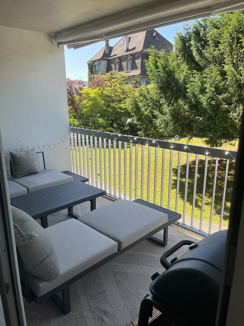 Appartamento di 2,5 locali completamente arredato (79 m²) vicino alla stazione di Lenzburg in subaffitto (1 settembre 2026 - metà gennaio 2027) | CHF 1,639/mese (2)