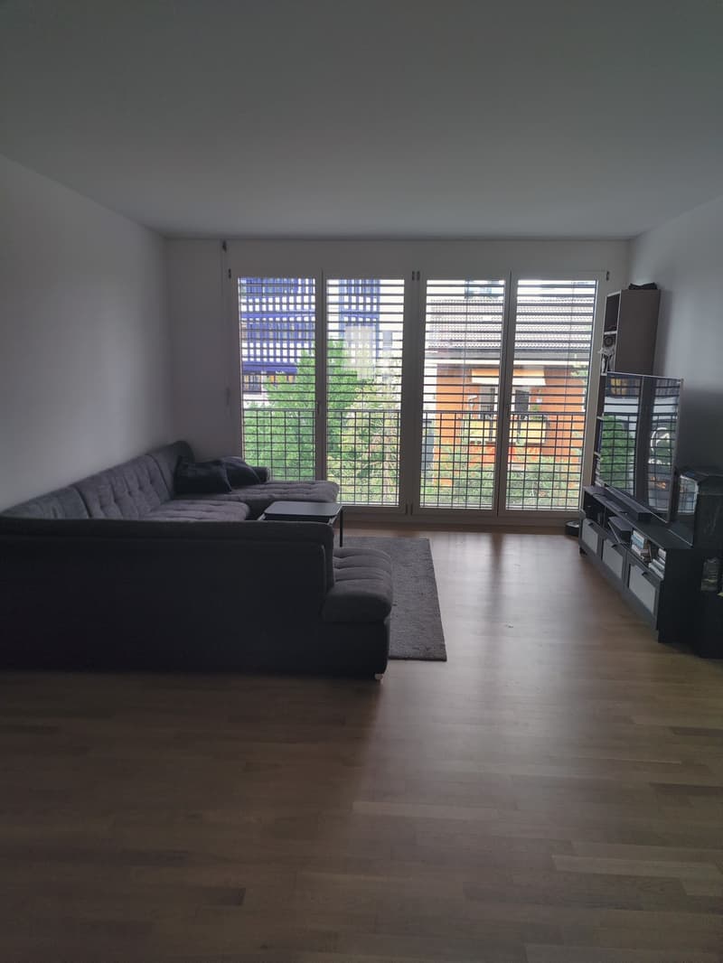Camera arredata in appartamento spazioso di 130m², a 5 minuti dalla stazione di Oerlikon, CHF 1,600 tutto compreso (7)