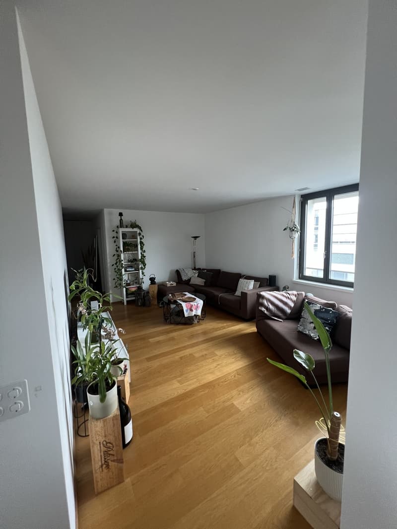 Helle 3.5-Zimmer-Wohnung mit Dachterrasse und hervorragender Anbindung (4)