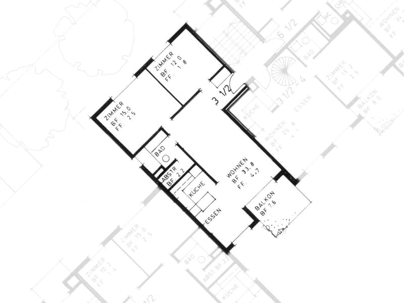 Practical apartment with good room layout and large balcony (8)