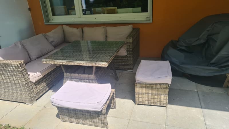 Appartement de jardin spacieux 4.5 pièces avec terrasse privée & parking souterrain Disponible à partir d'août (3)