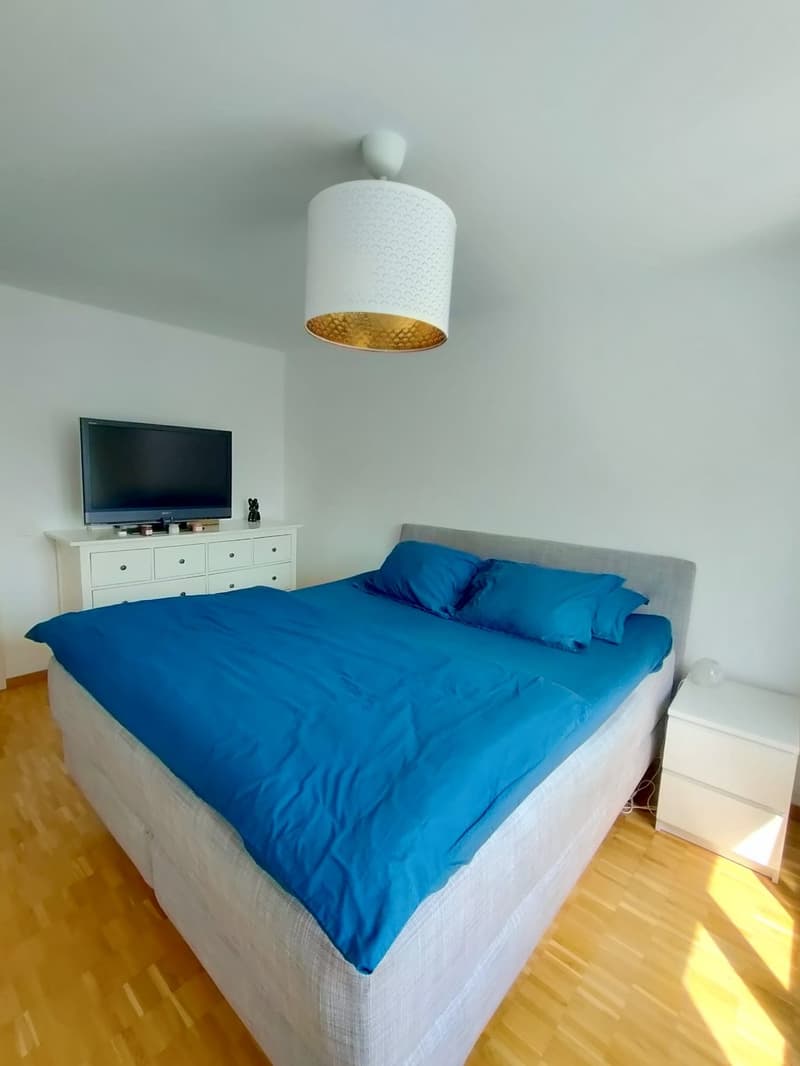 Appartamento di 3,5 locali con balcone, vista lago e ottima connessione a Zurigo-Wollishofen (7)