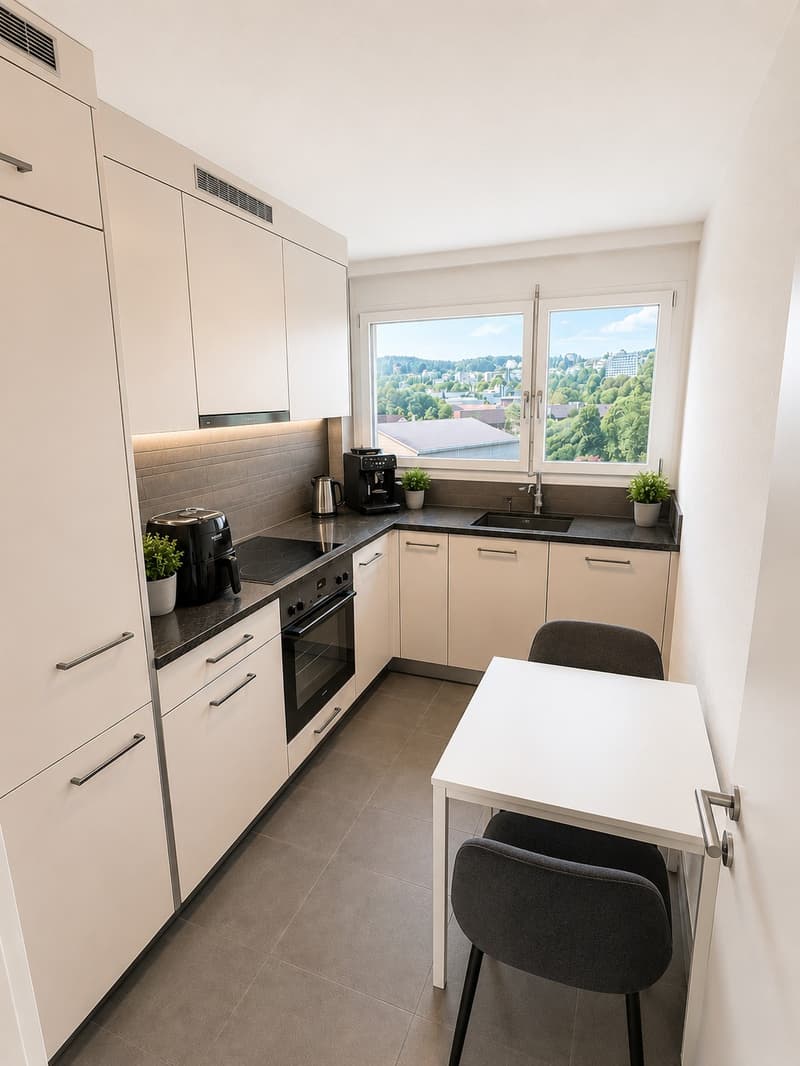 Bright 2-room apartment on the 6th floor with balcony & underground parking - Subtenant from 01.08.2026 (4)