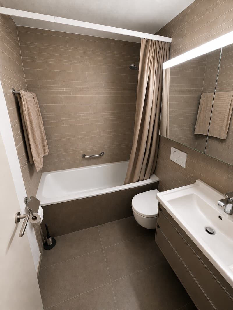 Bright 2-room apartment on the 6th floor with balcony & underground parking - Subtenant from 01.08.2026 (7)