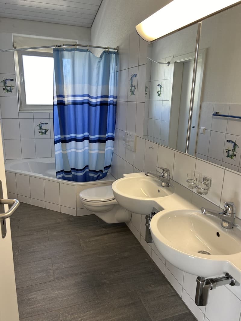 Appartement lumineux 3.5 pièces | Haut plafond | Balcon | Lave-linge/sèche-linge privé | Place de parking incluse (4)