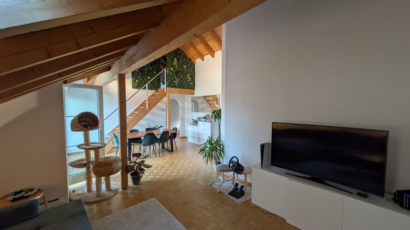 4.5-room attic apartment with charm in a quiet location in Fislisbach (7)