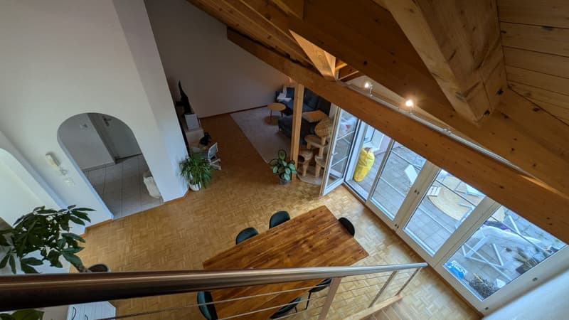 4.5-room attic apartment with charm in a quiet location in Fislisbach (1)