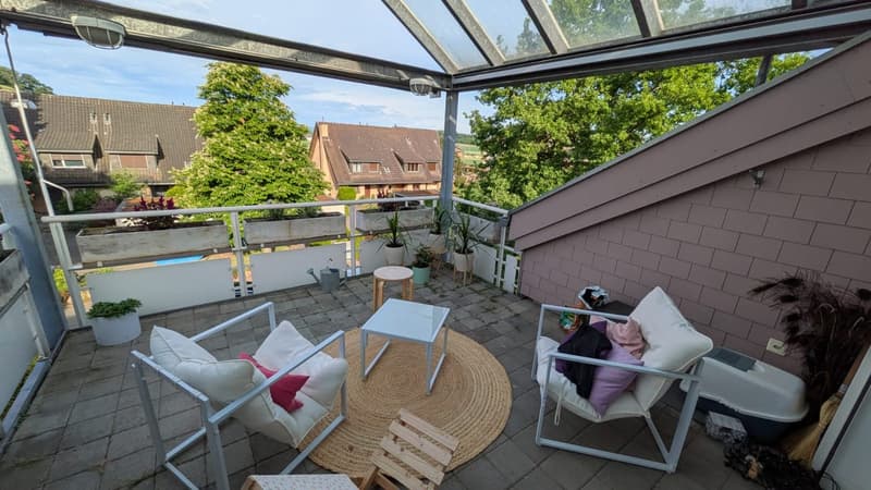 4.5-room attic apartment with charm in a quiet location in Fislisbach (8)