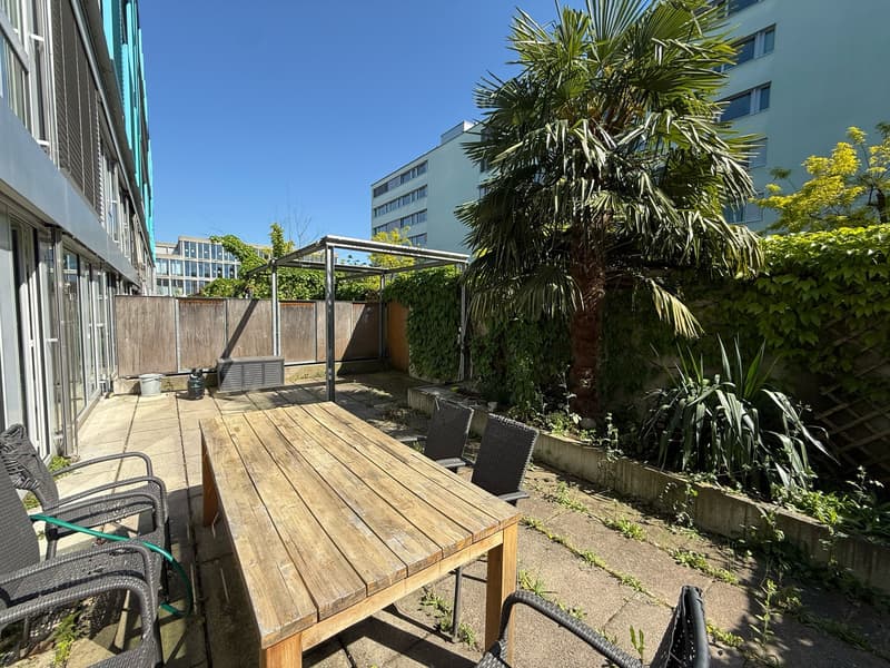 Maisonette luminosa a Oerlikon - Camera non arredata in un appartamento condiviso (130m²) (5)