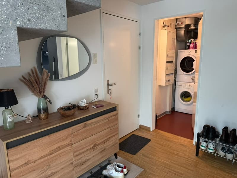 Maisonette luminosa a Oerlikon - Camera non arredata in un appartamento condiviso (130m²) (6)