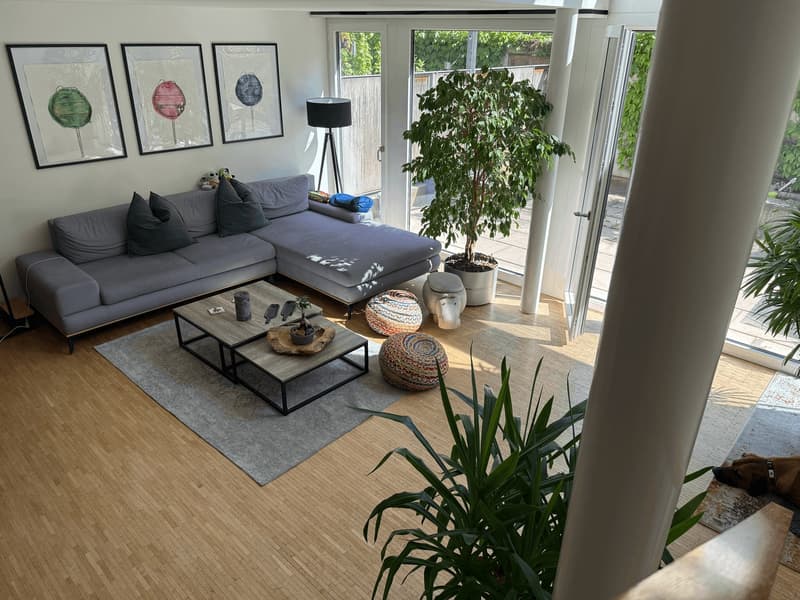Maisonette luminosa a Oerlikon - Camera non arredata in un appartamento condiviso (130m²) (3)