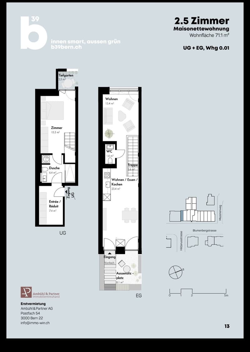 2.5 Zimmer Maisonette-Wohnung (5)