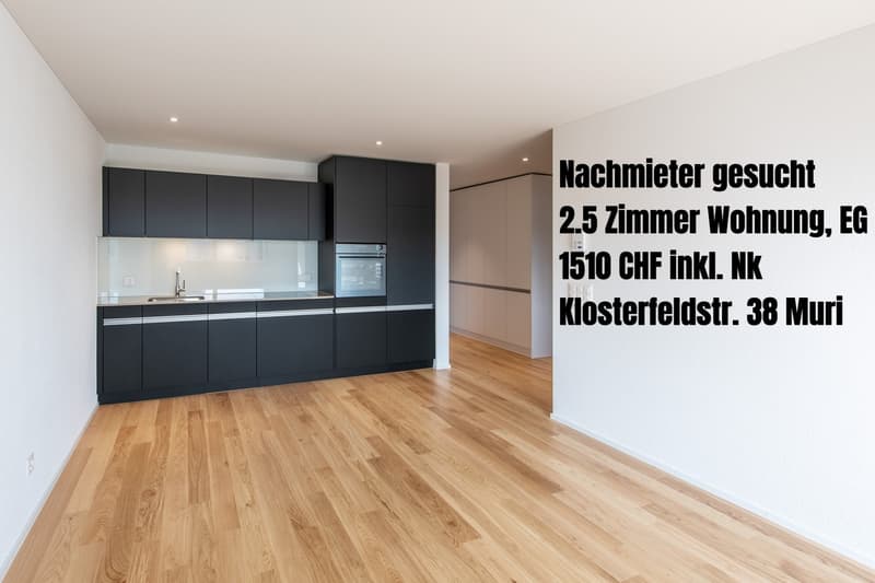 2 ½ Zimmer-Wohnung, 5630 Muri (1)
