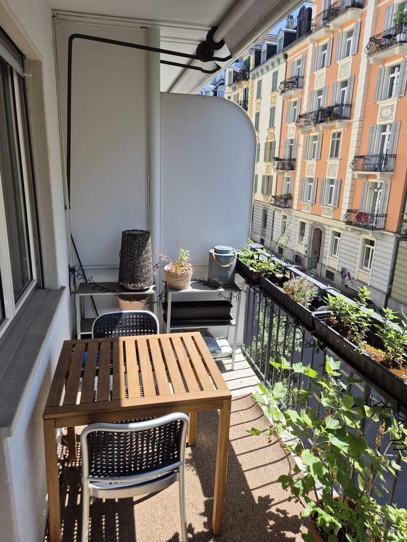 Furnished 2.5-room apartment in Lucerne's Neustadt, central & cozy (temporary) (3)