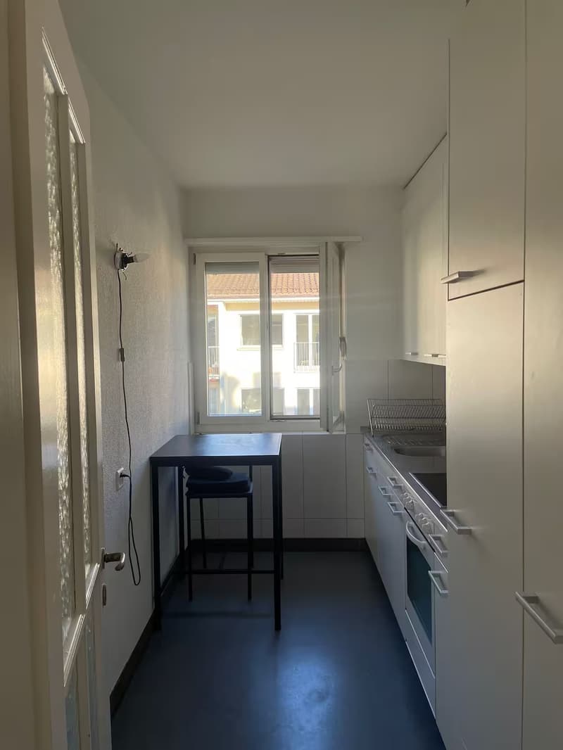 Helle 2-Zimmer-Wohnung, 5 Min. zum HB, mit Stadtblick, Zürich Kreis 6 (5)