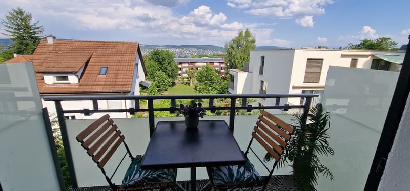Appartamento mansardato di 3 camere in posizione ottimale con vista spettacolare sul lago (2)