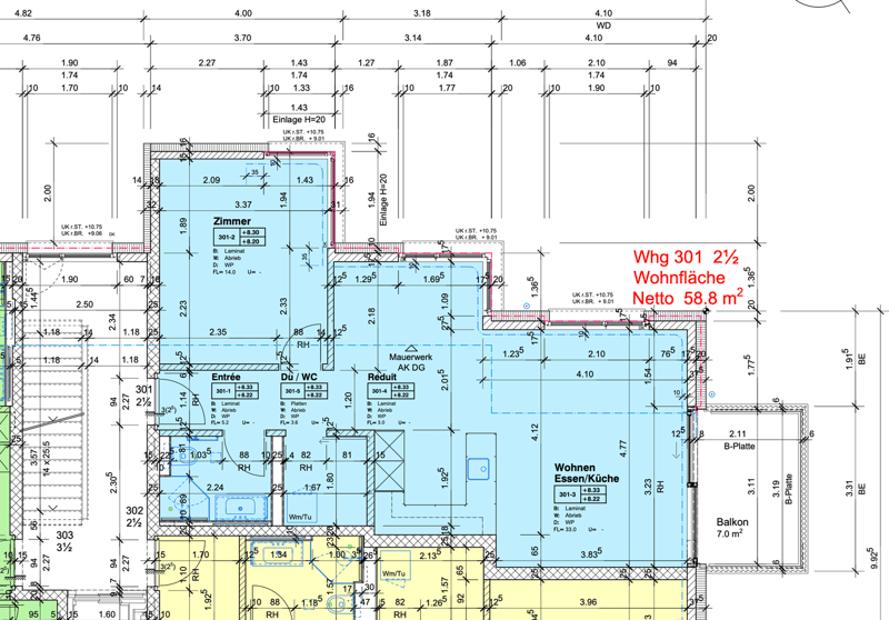 2.5 Zimmer Wohnung am Hubertus - Ab August! (12)