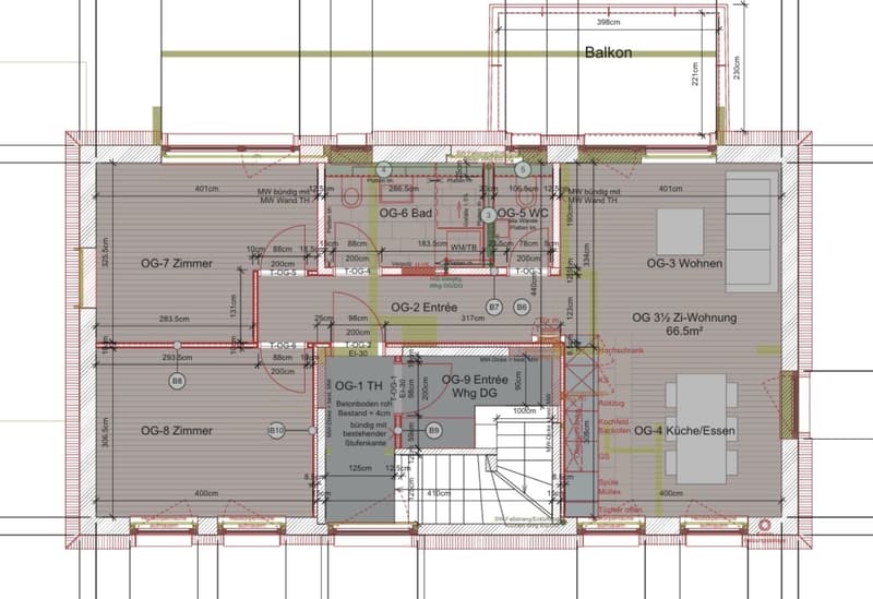 Schöne 3 1/2-Zi. Wohnung in Adliswil (3)