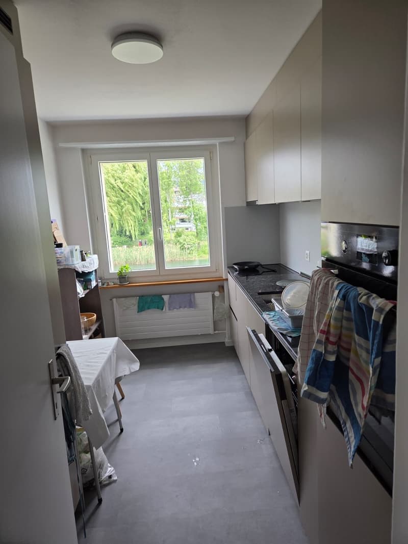 Furnished 4.5-room apartment by the canal for rent temporarily (3)