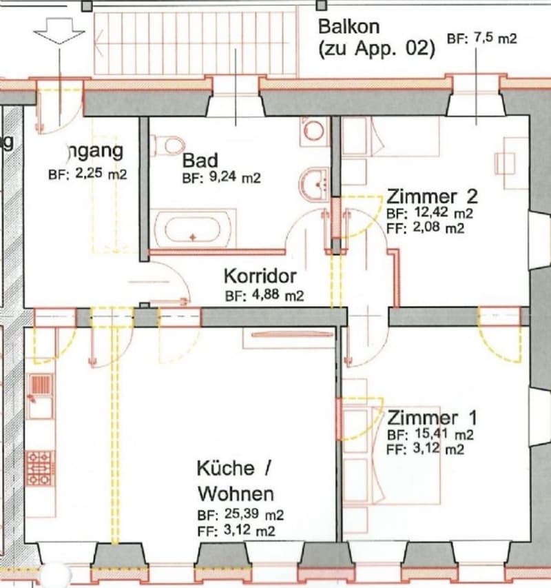 Recherche locataire pour appartement 3.5 pièces (8)