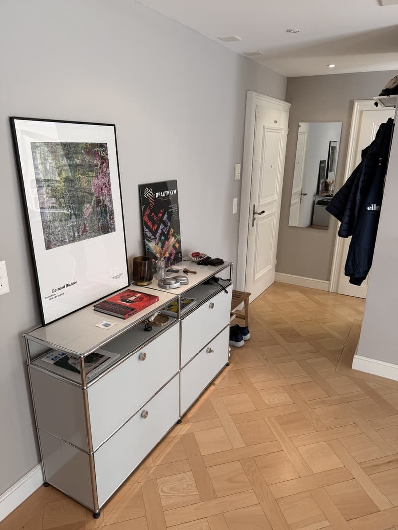 Chambre dans une colocation avec balcon privé dans un immeuble ancien rénové au cœur de Zurich, quartier 4 (4)