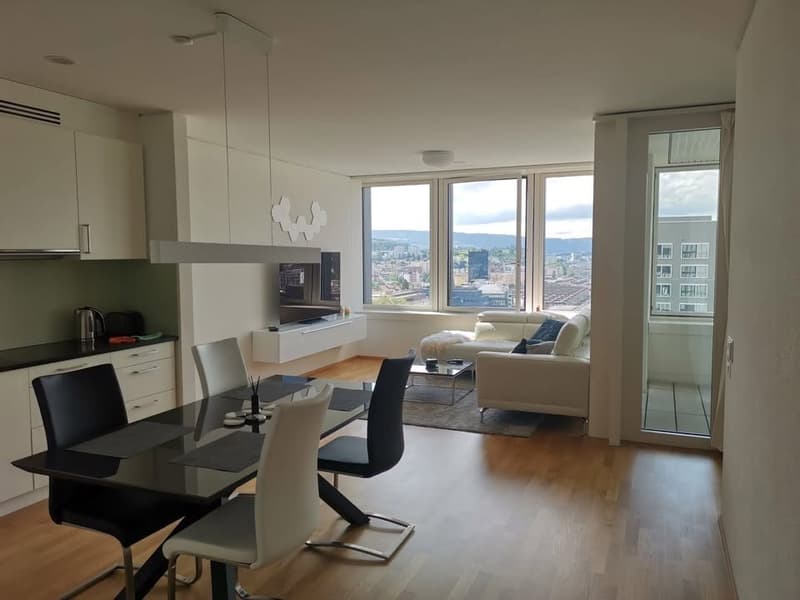 Appartamento di 2,5 locali moderno (temporaneo) 1 mese (3)