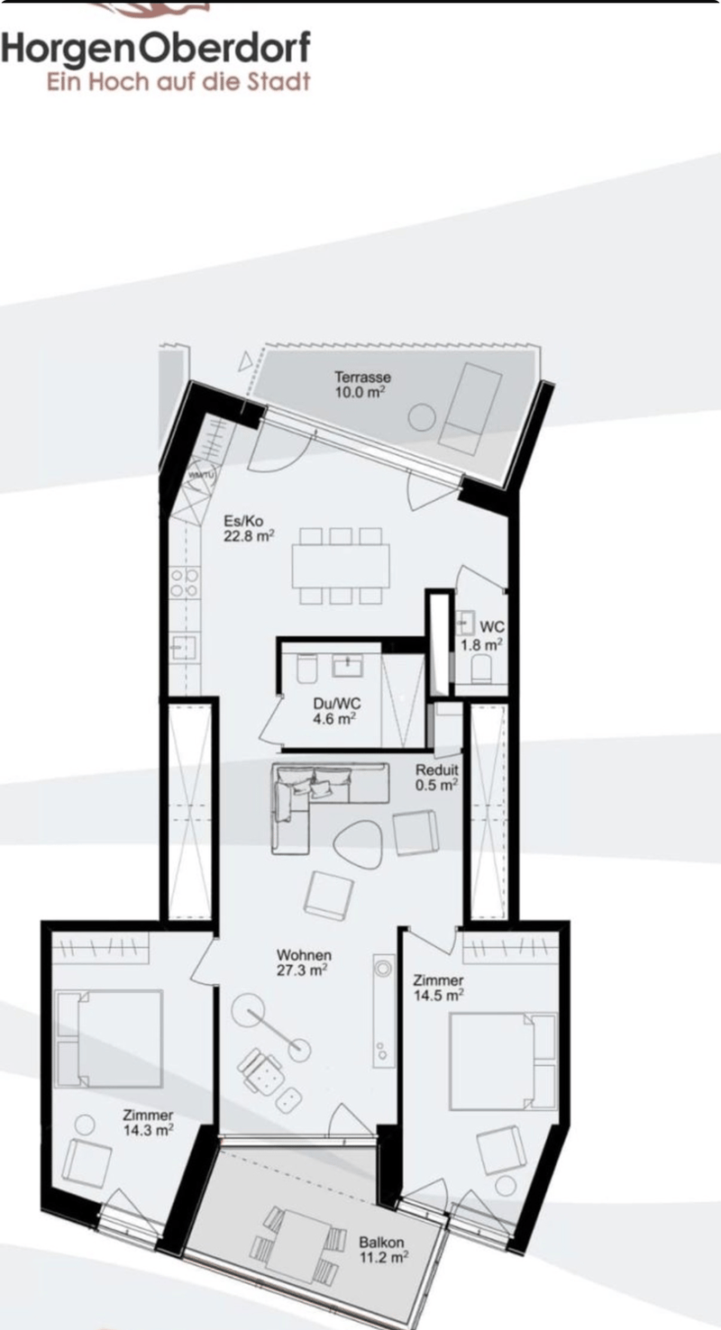 Appartement en attique à couper le souffle directement à la gare de Horgen Oberdorf (4)