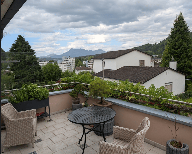 Bright 3.5-room maisonette apartment with large open gallery, open kitchen, and balcony/terrace (7)