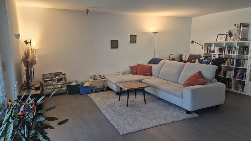 Sous-location d'un appartement 3.5 pièces au rez-de-chaussée avec jardin (1)