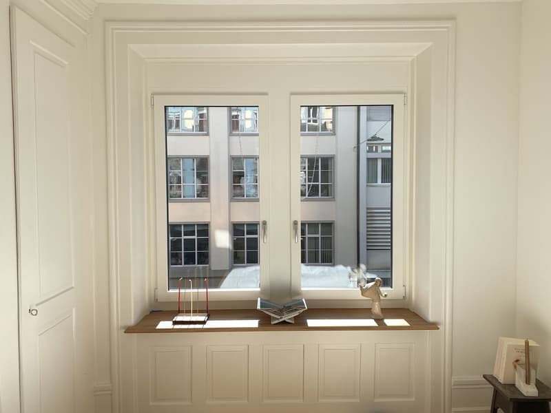 Room in stylish 3-room apartment in Zurich-Witikon from August 1st (4)