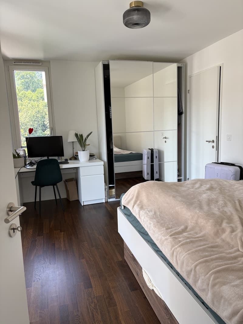 Untervermietung für Juli/August Voll möblierte 2.5-Zimmer-Wohnung nahe Zürich Wollishofen (2)