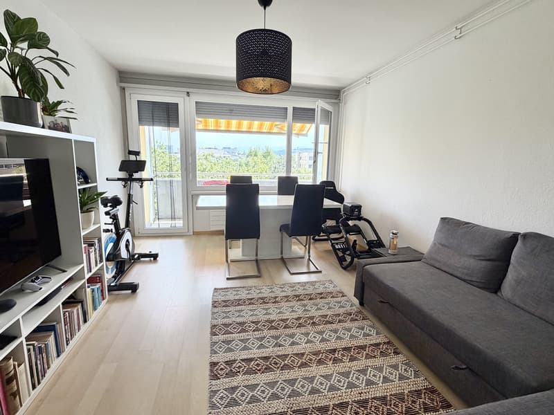 Helle 3.5-Zimmer-Wohnung mit Balkon in Bern Wankdorf (1)