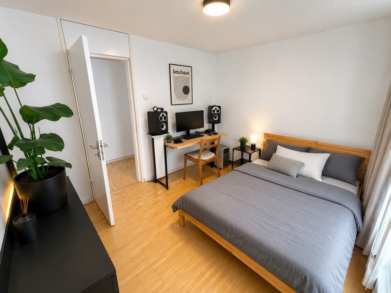 2 Zimmer + eigenes Bad in über 100 m² Wohnung, 4,5 Zimmerwohnung (1)