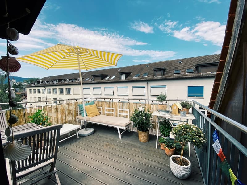 Room with private bathroom in a dreamy maisonette apartment (7)