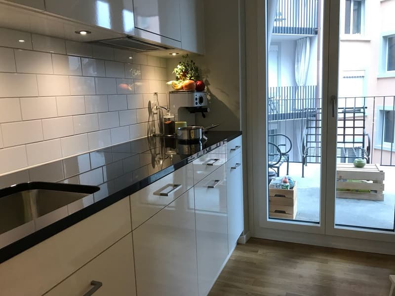 Zentral gelegene Wohnung im Kreis 4 BEFRISTET zu vermieten (3)