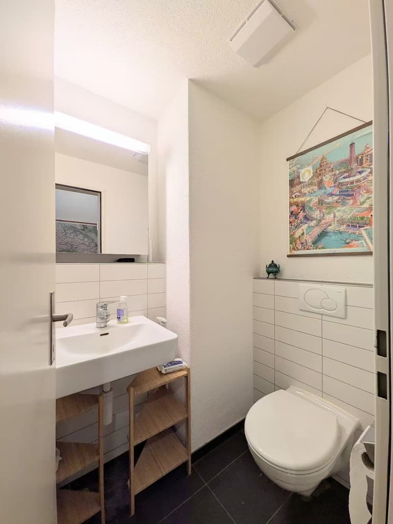 Cozy 3.5-Room Apartment with Private Garden Walking Distance to Sihlcity! (9)