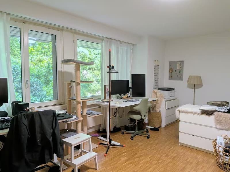 Cozy 3.5-Room Apartment with Private Garden Walking Distance to Sihlcity! (5)