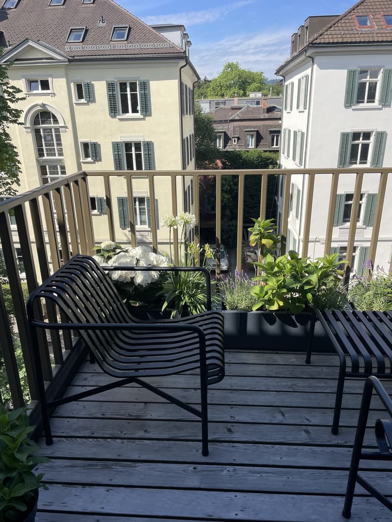2,5-Zimmer-Wohnung in Hottingen (vorübergehend - Mitte Juli bis September) (3)