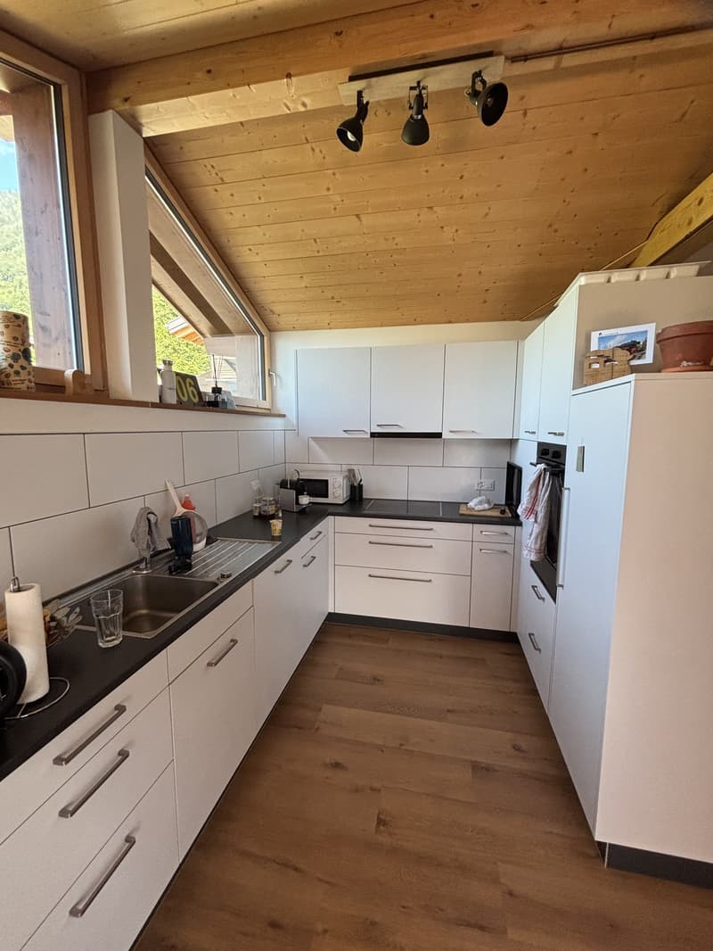 Schöne Dachwohnung mit toller Aussicht (3)
