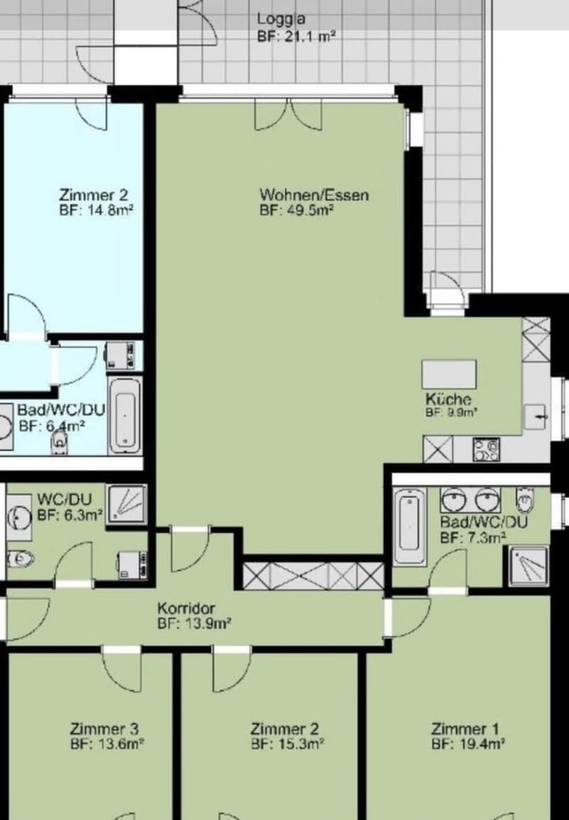 Appartement 4,5 pièces à Altstetten (12)