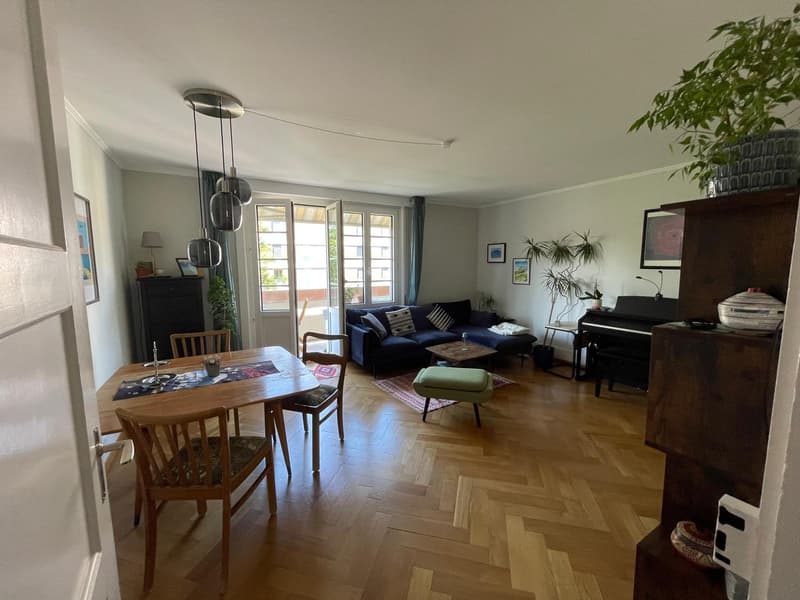 Schöne helle 3.5 Zimmer Wohnung in Bern-Länggasse mit Mansarde (1)