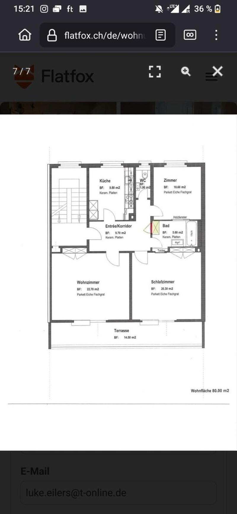 Schöne helle 3.5 Zimmer Wohnung in Bern-Länggasse mit Mansarde (5)