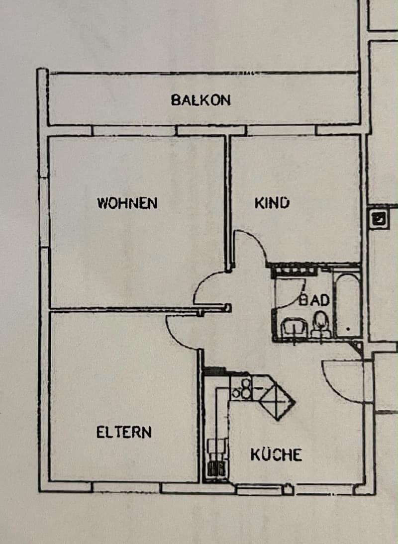 Grosszügige und helle 3.5 Zimmer Wohnung in Rheinfelden sucht neuen Mieter (2)