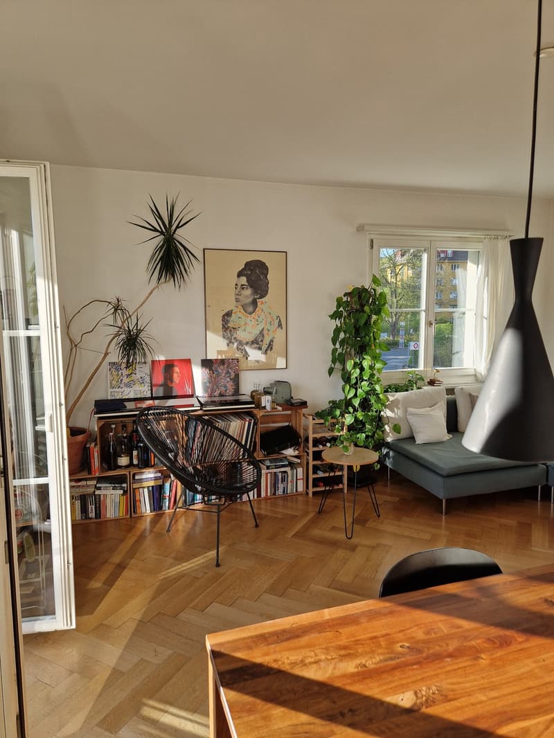 Befristet 4-Zimmerwohnung in der Elfenau zu vermieten (1)