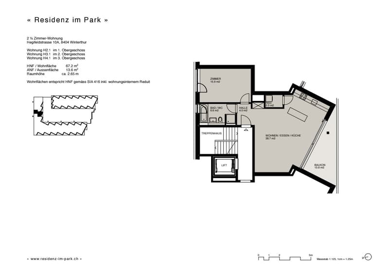 Modern 2.5-room Minergie apartment in Oberwinterthur - central & quiet! (7)