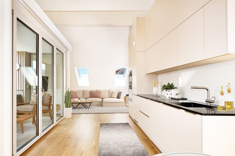 Moderne 3.5 Zimmer Dachwohnung (1)